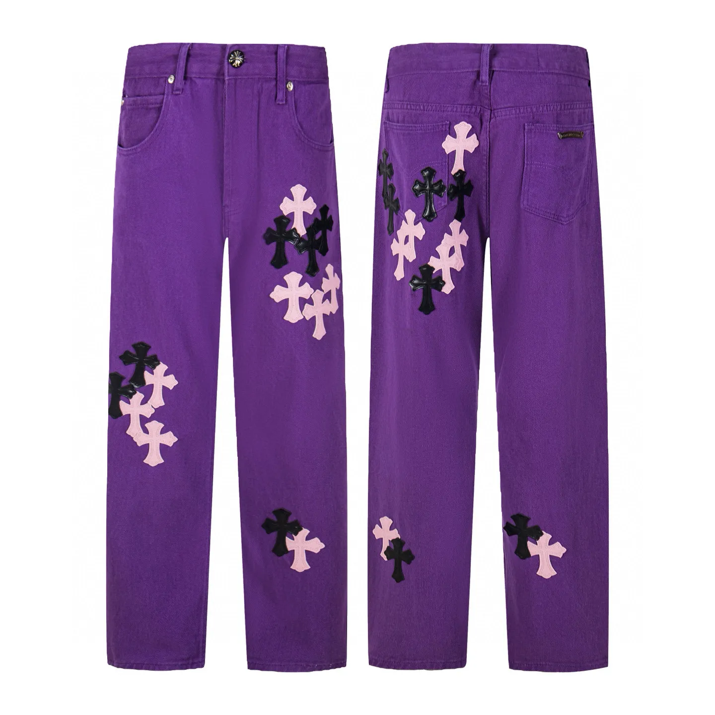 Chrome Hearts Hot Sale， 。 ! ， ， 。 ， ， ， ， ！！ Premium ， ， ， ： Size：28 30 32 34 ：Purple
